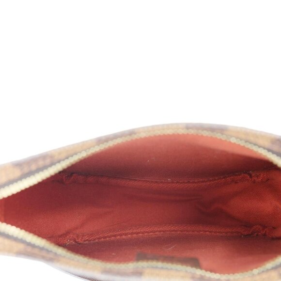 Louis Vuitton  Trousse Makeup Damier Ebene Pochette Clutch Brown - Picture 12 of 14